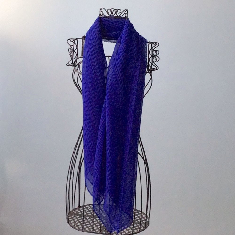 Issey Miyake pleats please scarves made in Japan